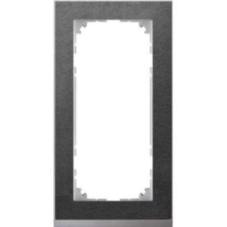 Декоративная рама, двухсекционная, сланец/алюминий - двухсекционная рама. Другое MEG4025-3669