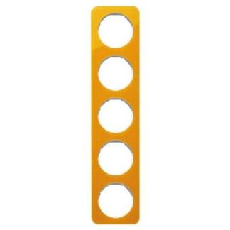 Frame 5x orange tr./polws glz - 5-point frame orange 10152339