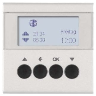 Таймер, матовый алюминий - Управление рулонными шторами 85741183