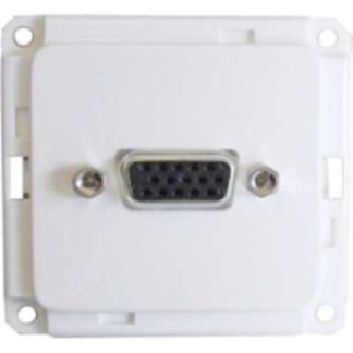 Чисто белая крышка разъема VGA - Модульный подъемник пластины D 1728.02