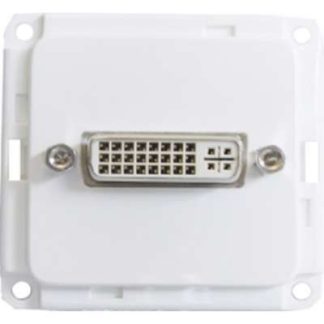 Крышка разъема DVI чисто белого цвета - Модульный подъемник пластины D 1730.02