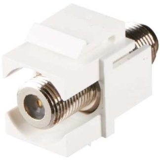 Разъем Keystone F, черный - Jack D 1951.19 F Модульная пластина