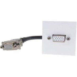 Чехол для кабеля разъема VGA, чисто белый - 15-контактный разъем D-Sub для платы D 2728.02 AK