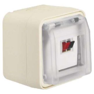 Акустическая колонка Polar белого цвета - базовый элемент в комплекте с корпусом 11963502