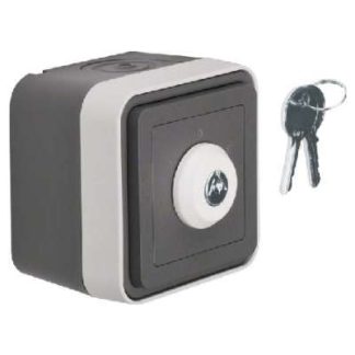 Выключатель для рулонных штор, двухполюсный, светло-серый - однополюсный выключатель для рулонных штор, серый 32723515