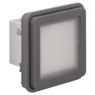 Световой сигнальный элемент, светло-серый - Световой сигнал для включения устройства, серый цвет...