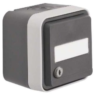 Розетка SCHUKO светло-серого цвета AP - штекерная розетка 47893505