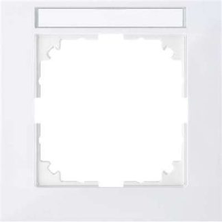 1x активная белая рамка - Одноцветная белая рамка MEG4011-3625