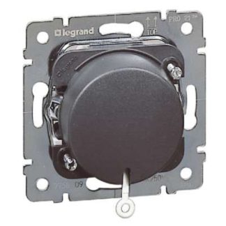 Используйте выключатель с ручным переключением — серый двухпозиционный встраиваемый выключатель GFI505296