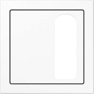 Накладка на кнопку вызова Univers - декоративная накладка для переключателя, кремово-белая LS 927.050 WW