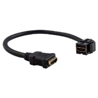Кабель HDMI Keystone с черным разветвительным кабелем - базовая модель MEG4583-0002
