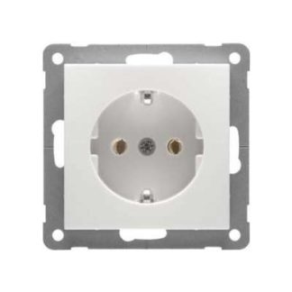 Алюминиевая розетка SCHUKO - штекерная розетка D 11.6511.70