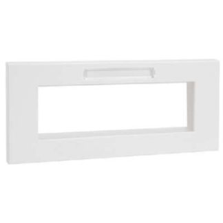 Рамка из 3 элементов, чисто белого цвета, с полем для описания - Рамка из 3 элементов, белая D 20.683/45.022 NA