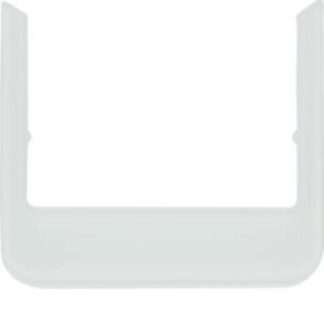 Белая закругленная стеклянная рамка Polar - Конструкция для коммутационного устройства 13192109
