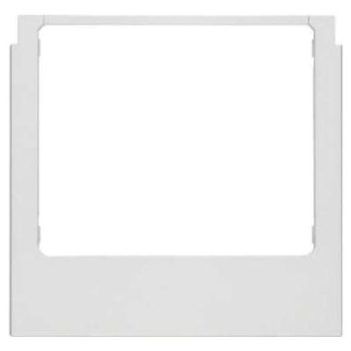 Матовая алюминиевая квадратная рамка — конструкция для коммутирующего устройства 13196424