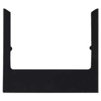 Квадратная рамка, черное стекло — конструкция для коммутационного устройства 13196616