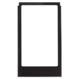 Квадратная рамка из черного стекла, увеличенный размер — конструкция для коммутирующего устройства...