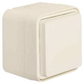 Электрическая розетка с защитным штифтом на петлях, для поверхностного монтажа, светло-серый матовый 6768813515