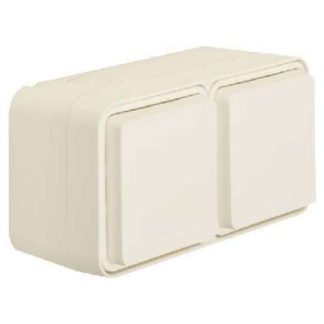 Двойная розетка PWS с откидной крышкой - Заземляющий контакт розетки 6768823522