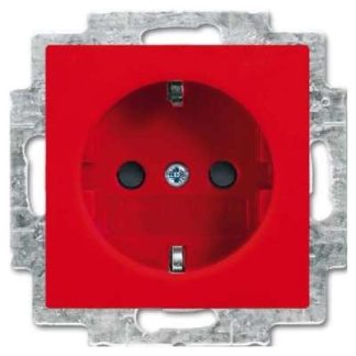 Вставка розетки SCHUKO красная - Розетка ( 20 EUCB-917