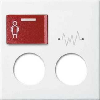 Центральные альпийские световые и звуковые системы Plate White 2548-071 D-914