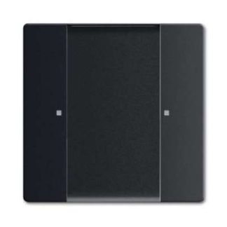 Матовый черный настенный передатчик - Пульт дистанционного управления для переключения устройств 6735/01-885