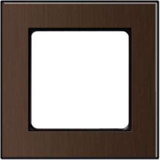 Металлическая рама с одинарным складыванием, матовый коричневый, черный глянцевый D 20.671.223.192