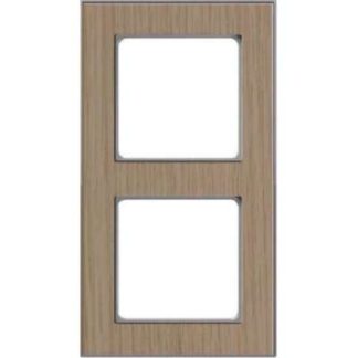 Двойная рама, дуб-алюминий - Двойная рама, деревянная D 20.672.201.702