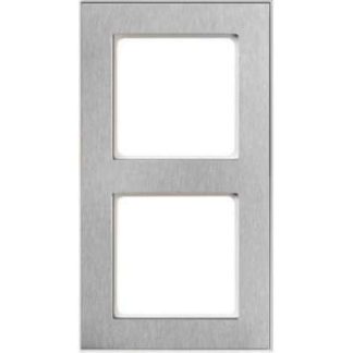 Рама из двух частей, матовый металл, чисто белый цвет - Рама из двух частей, белый цвет, диаметр 20,6 мм...