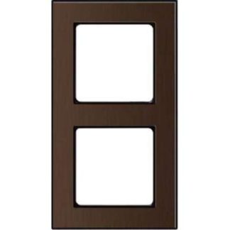 Двустворчатая металлическая рама, коричневый, матовый, черный рояльный лак D 20.672....