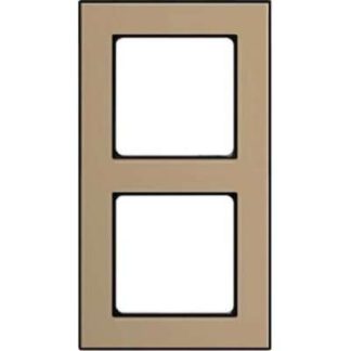 Двустворчатая рама, эффект черного стекла песочного цвета - Двустворчатая рама черного цвета, диаметр 20,67 мм...