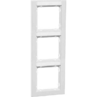 Трехсекционная рамка, поле для маркировки, чисто белый цвет - 3-секционная рамка белого цвета D 20.673....