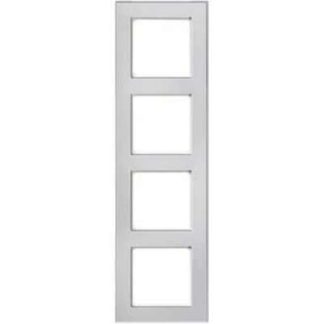 Четырехсекционная рама, эффект ледяного стекла белого цвета - 4-секционная рама белого цвета...