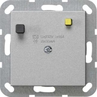 Алюминиевый дифференциальный автоматический выключатель 30 мА - Алюминиевый встраиваемый выключатель 266426