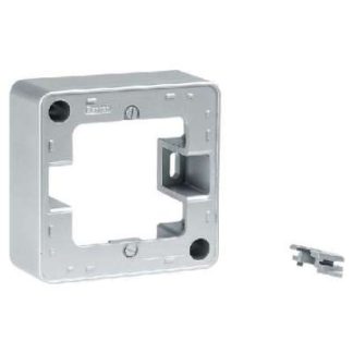 Рамка для AP 1x алюминиевая/окрашенная - Корпус для поверхностного монтажа, изготовленный из цельного алюминия 10296084
