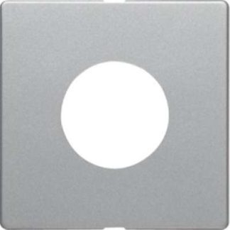 Центральный элемент: алюминиевая/лакированная кнопка + световой сигнал E10 - алюминиевая накладка...
