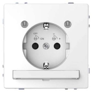 Розетка Schuko с патроном для лампы - Электрическая розетка MEG2304-6035