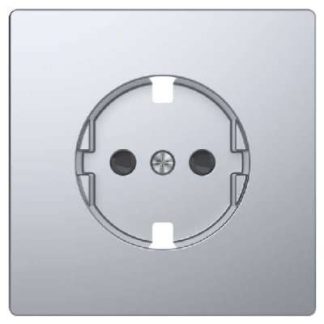 Центральная пластина из нержавеющей стали для розетки Schuko - Электрическая розетка MEG2330-6036