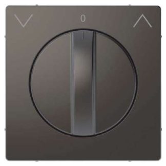 Центральная пластина антрацитового цвета с роликом - Крышка MEG3875-6034