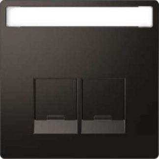 Центральная панель на 2 разъема и электрический разъем - Базовый элемент с центральной крышкой ME...