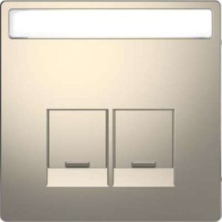 Никелированная центральная пластина, двухсторонний электрический разъем MEG4574-6050