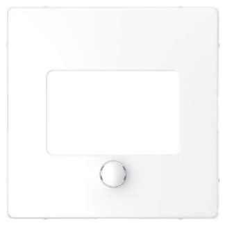 Центральная панель регулятора температуры Lotosws Uni. - Крышка термостата, белая, MEG5775-6035