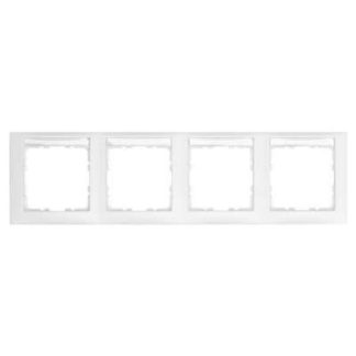 Рамка для фотографий 4x с паспарту и полем для описания - белая рамка 4x, артикул 10249919