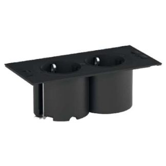 Сетевой фильтр DUE, 2 розетки Schuko, 0,2 м - настольный блок подключения 929.010