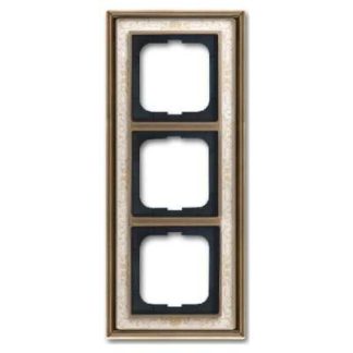 Тройная рама, ms/антикварное украшение, одиннадцать/ws - 3-латунные рамы, 1723-846