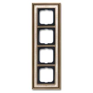 Рамка 4x ms/антикварное украшение одиннадцать/ws - 4-латунная рама 1724-846