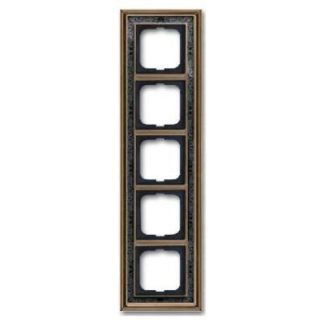 Рамка 5x ms/антикварный антикварный декор - 5-рамочная латунная 1725-843