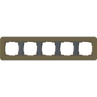 Каркас сиденья 5x умбровый/антрацитовый - каркас для 5-местного сиденья 0215426