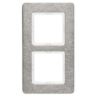 Вертикальная рама из нержавеющей стали с матовой отделкой, двойная рама, артикул 10126083