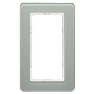 1x рамка gl/pws с большим вырезом - одноцветная белая рамка 13096079